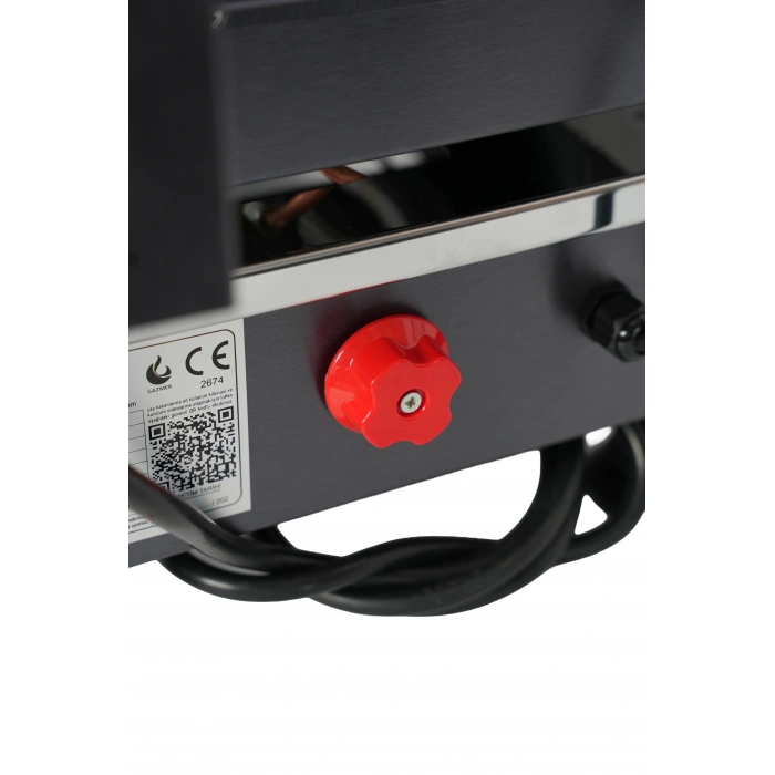 4lü Dekoratif İnox Doğalgazlı ve Elektrikli Çay Kazanı