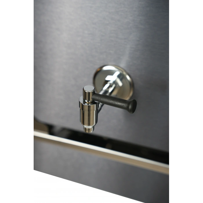 4lü Dekoratif İnox Doğalgazlı ve Elektrikli Çay Kazanı