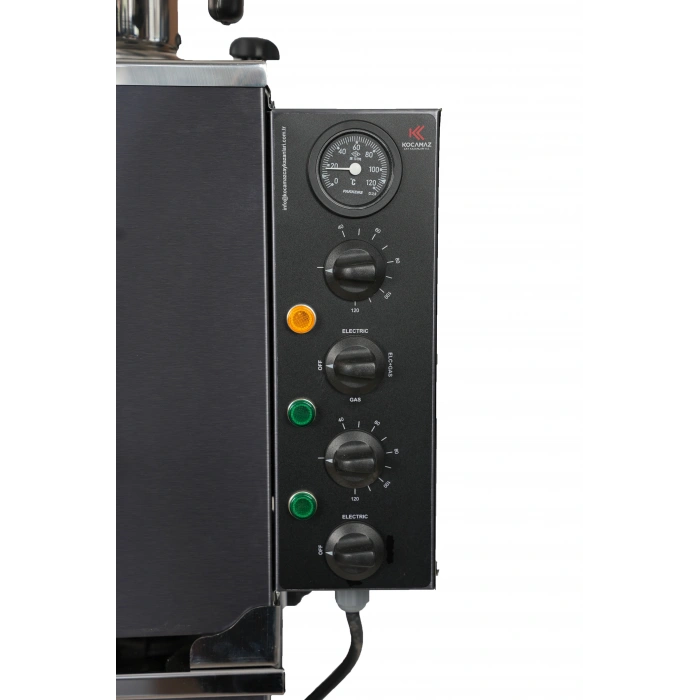 4lü Dekoratif İnox Doğalgazlı ve Elektrikli Çay Kazanı