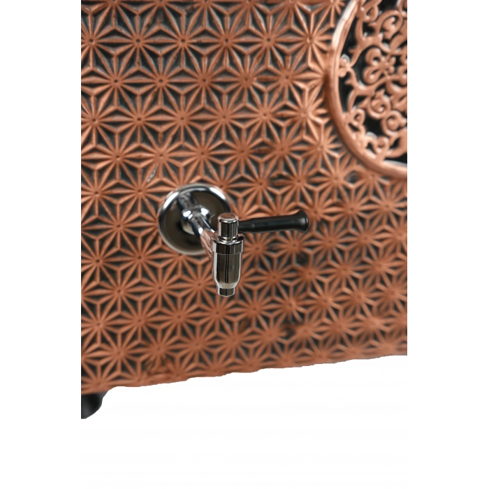 4lü Bakır Çayland Elektrikli Çay Kazanı