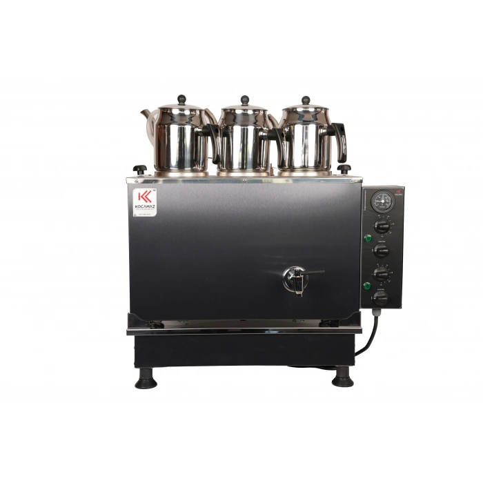 3lü Dekoratif İnox Sıfıra Sıfır Elektrikli Çay Kazanı