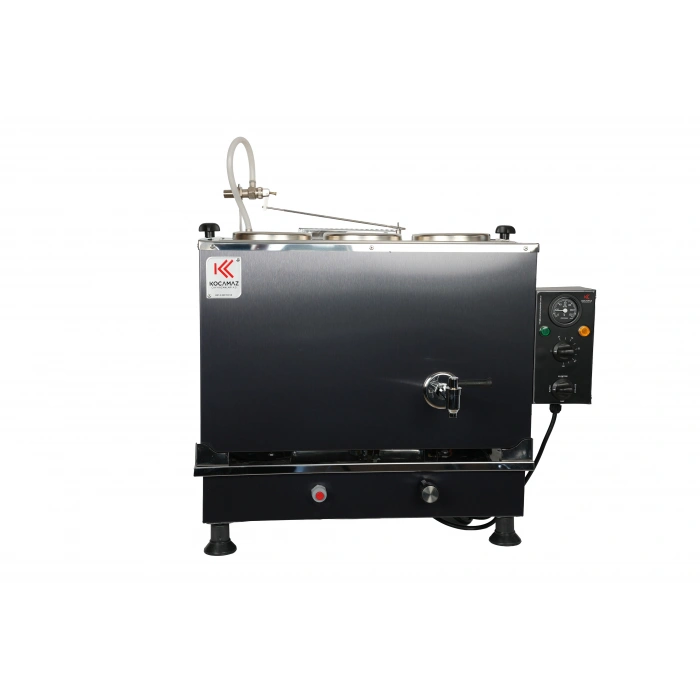 3lü Dekoratif İnox Sıfıra Sıfır Doğalgazlı ve Elektrikli Çay Kazanı