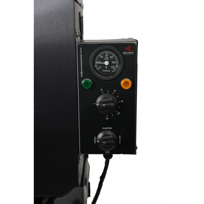 3lü Dekoratif İnox Sıfıra Sıfır Doğalgazlı ve Elektrikli Çay Kazanı