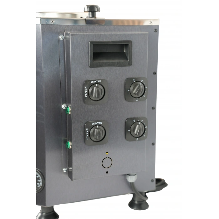 3lü Dekoratif İnox Çayland Elektrikli Çay Kazanı