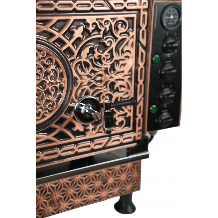 3lü Bakır Sıfıra Sıfır Elektrikli Çay Kazanı