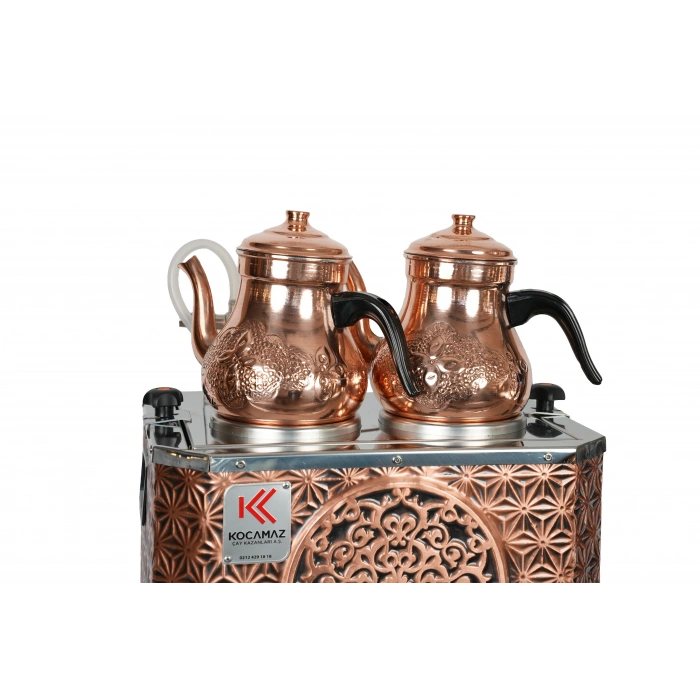 2li Bakır Çayland Çay Kazanı