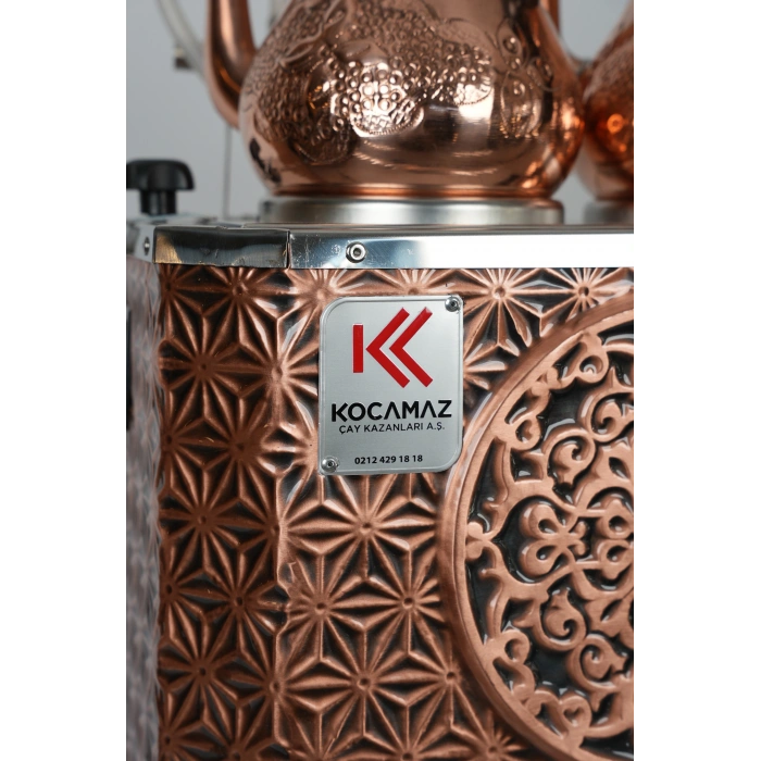 2li Bakır Çayland Çay Kazanı