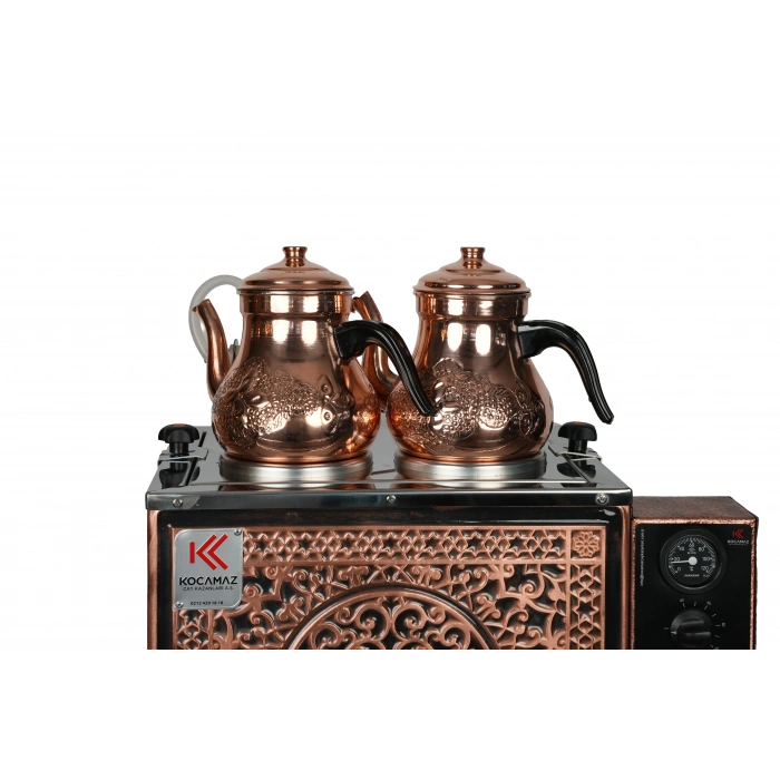 2li Bakır Sıfıra Sıfır Elektrikli Çay Kazanı