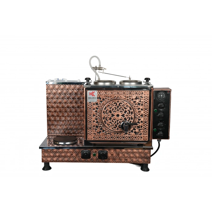 2li Bakır Elektrikli Pleytli Çay Kazanı