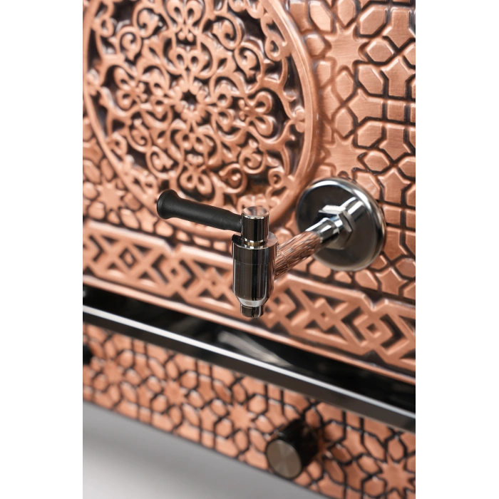 6lı Bakır Sıfıra Sıfır Doğalgaz ve Elektrikli Çay Kazanları