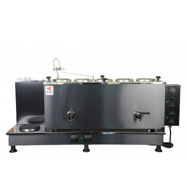 5li Dekoratif İnox Elektrikli Pleytli Çay Kazanı