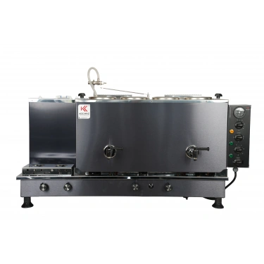 4lü Dekoratif İnox Sıfıra Sıfır Doğalgazlı ve Elektrikli Çay Kazanı