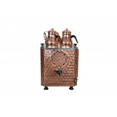 2li Bakır Çayland Çay Kazanı