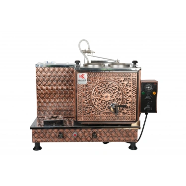 2li Bakır Doğalgazlı ve Elektrikli Çay Kazanı