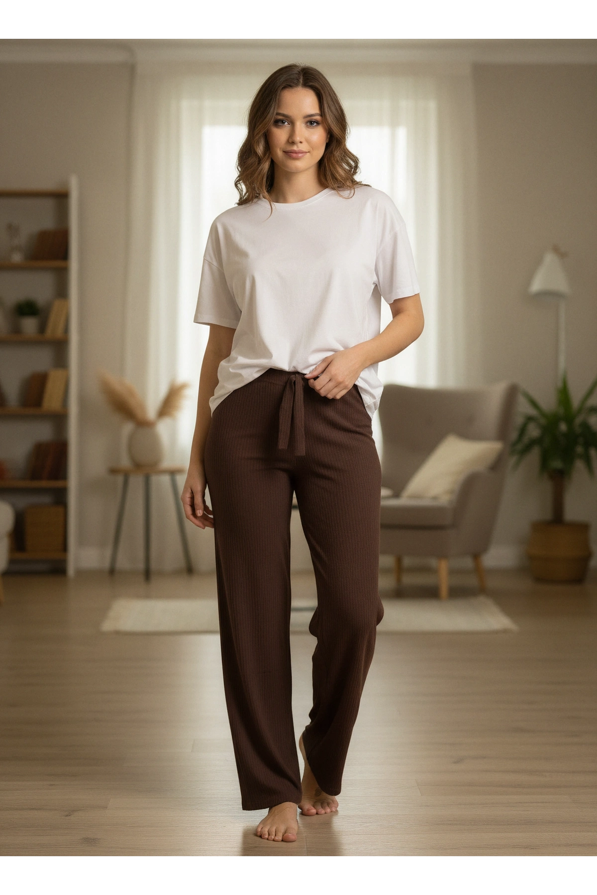 Kalın Raporlu Kışlık Pijama