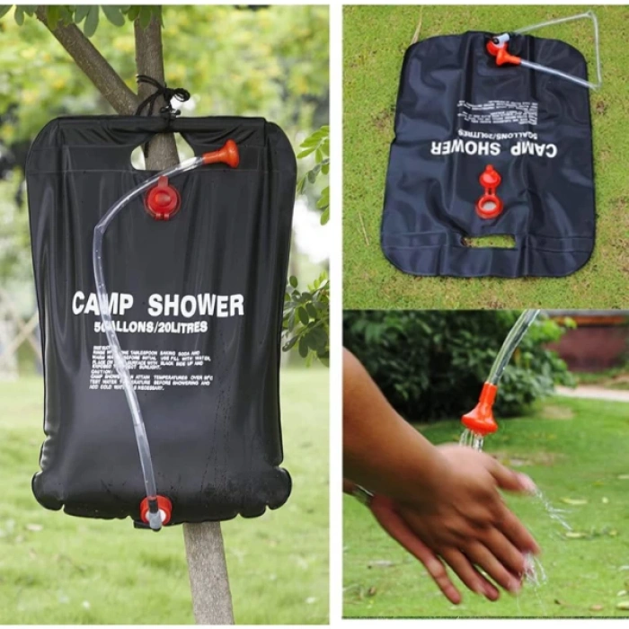 MDB 20 Litre Solar Isıtıcılı Kamp Duş Torbası