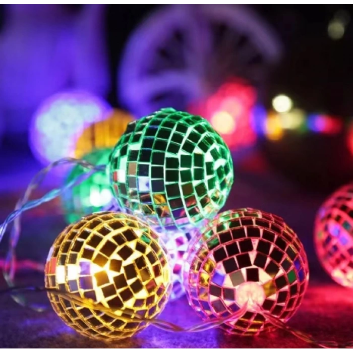 2m 10 Led Disko Toplu Led RGB