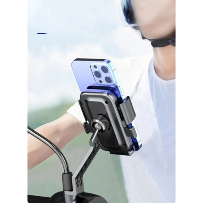 MDB 360° Dikiz Aynası Bisiklet Motosiklet Telefon Tutucu