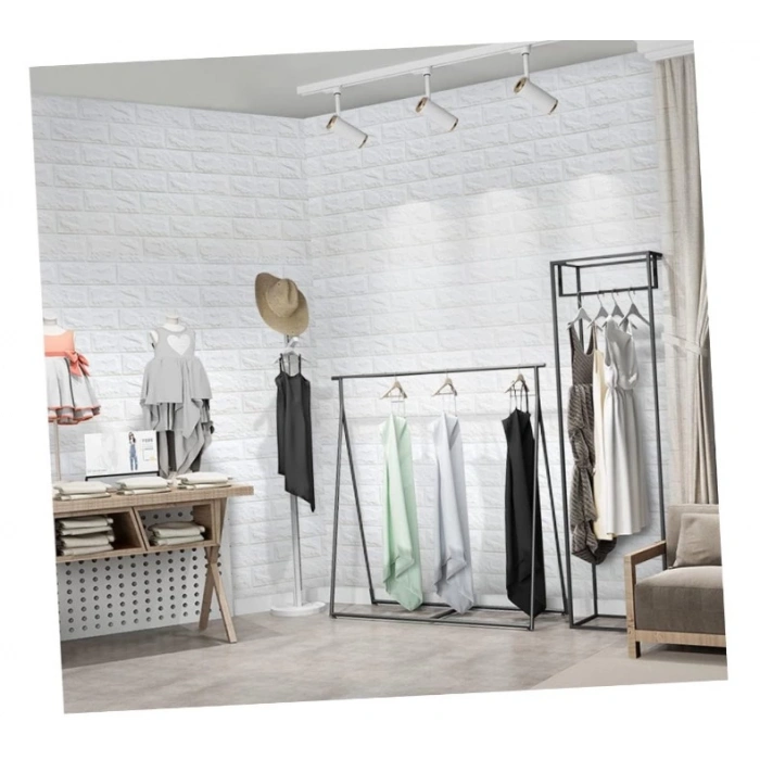 MDB 3D Tuğla Desenli Kendinden Yapışkanlı Duvar Paneli 58x38 cm