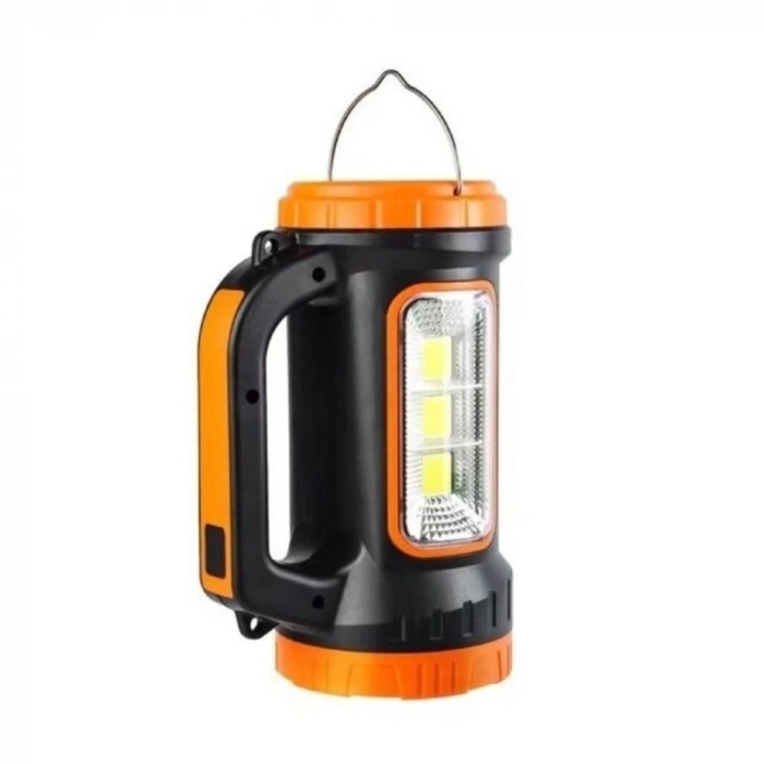 3w+15w Uzun Menzilli Solar Güneş Panelli Ultra Güçlü Ledli Şarjlı Fener