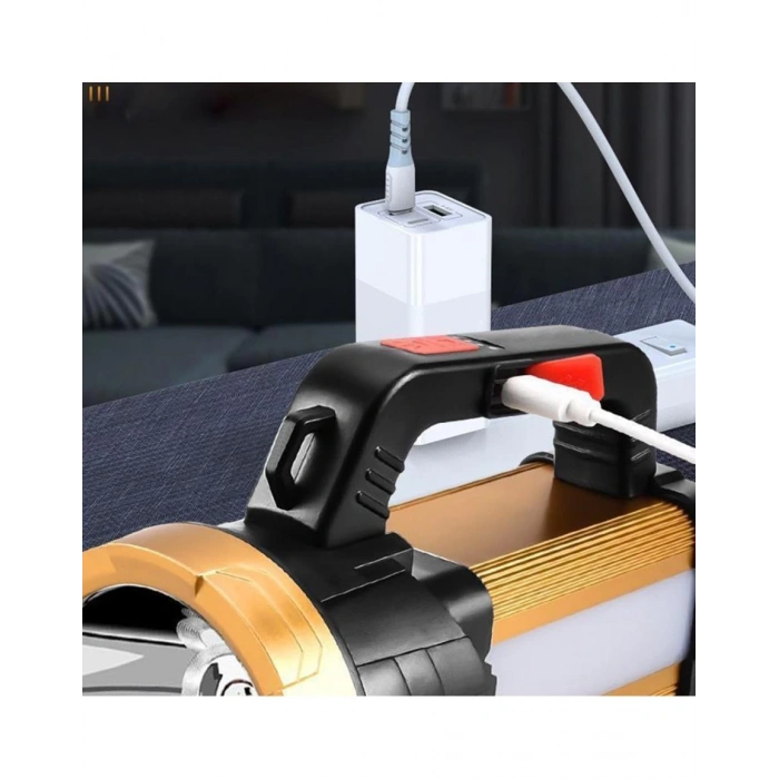 6 Mod Şarjlı EL Feneri Projektör Tipi