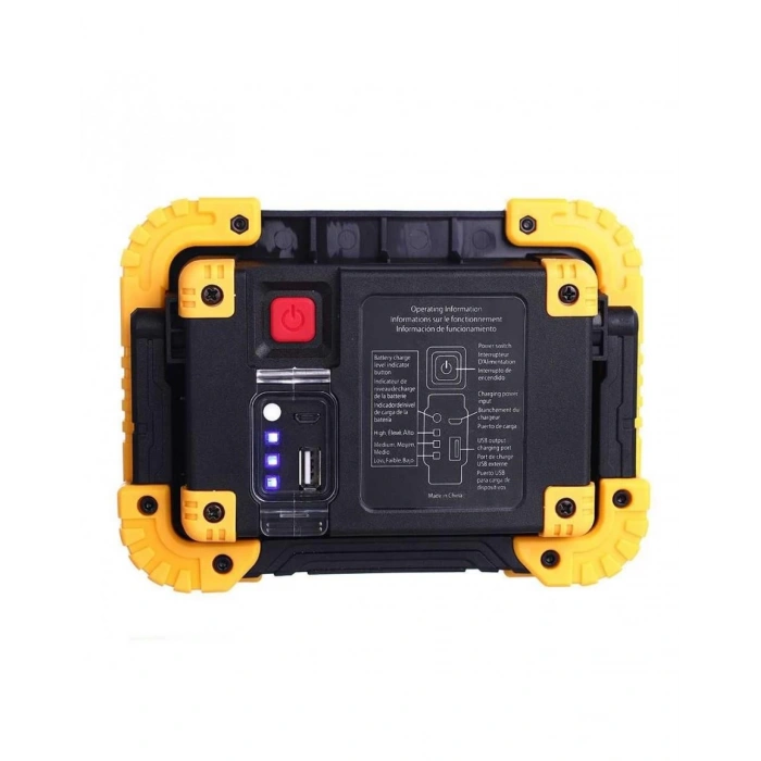 750 Lümen Powerbank Şarjlı Işıldak