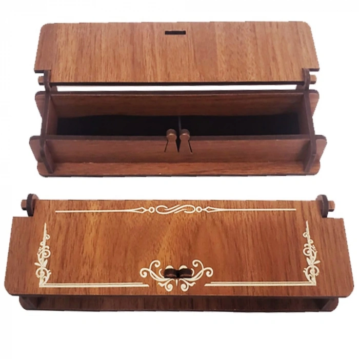 MDB Ahşap Kalem Kutusu