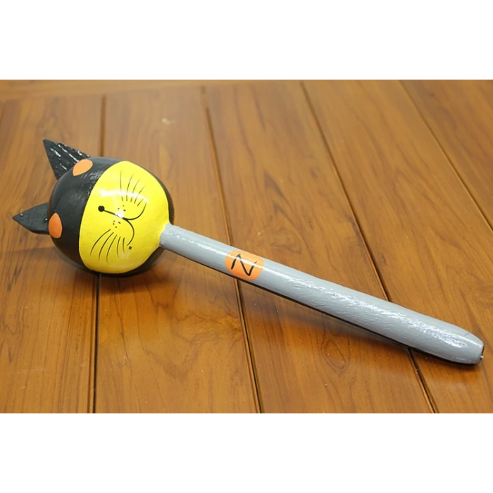 MDB Ahşap Kedili Batman Marakas Tekli