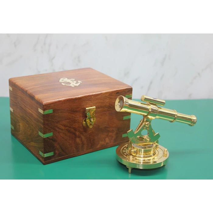 MDB Ahşap Kutulu Pusulalı Dürbün