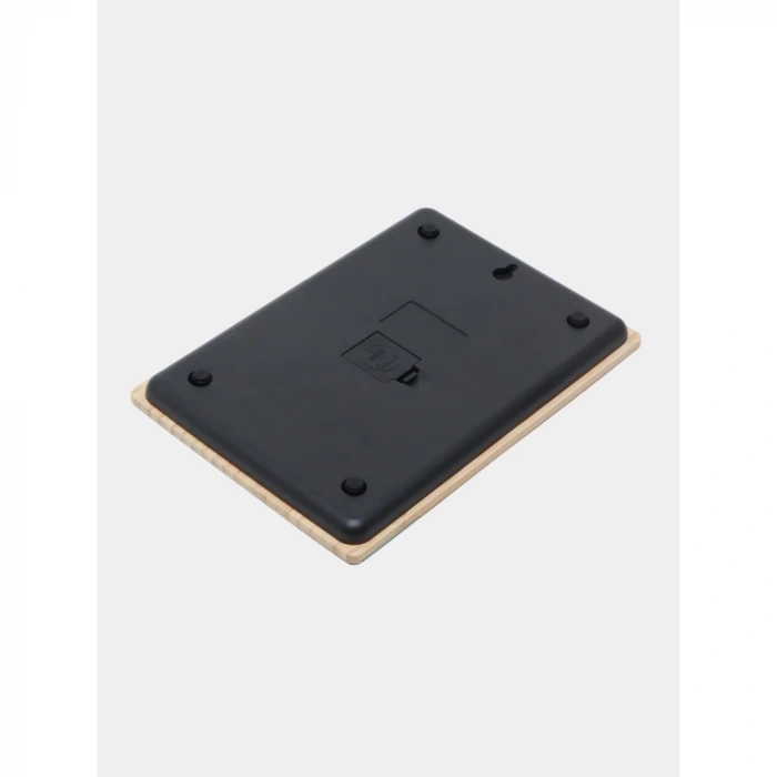 Ahşap Lüks Dijital Ekranlı 15 Kg 1 Gr Hassas Elektronik Mutfak Terazisi