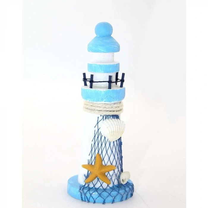 Ahşap Marin Deniz Feneri Biblo