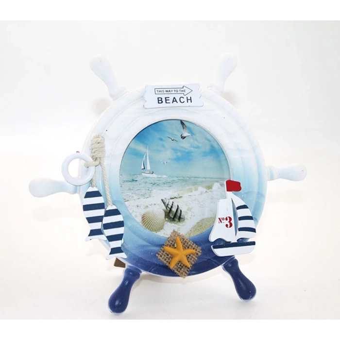 MDB Ahşap Marin Dümenli Çerçeve Model 1