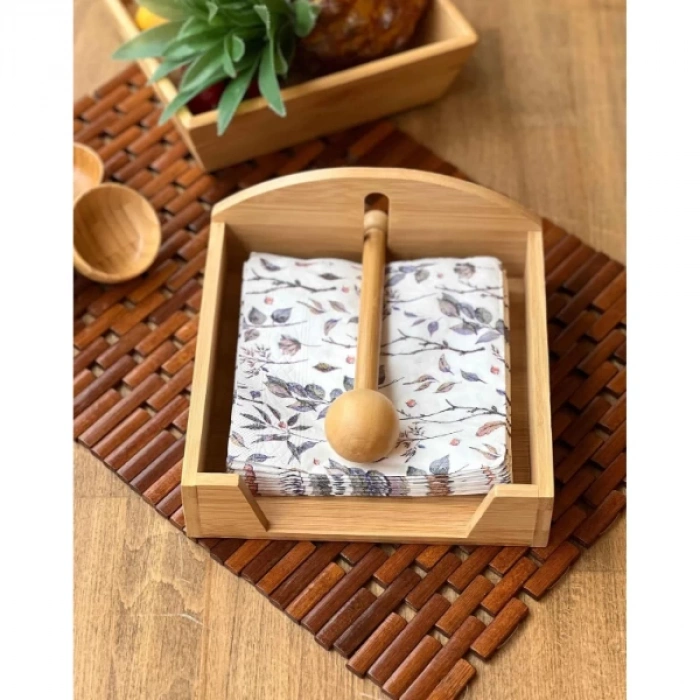 MDB Ahşap Peçetelik