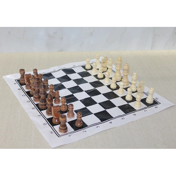 MDB Ahşap Satranç Taşı 9 Cm