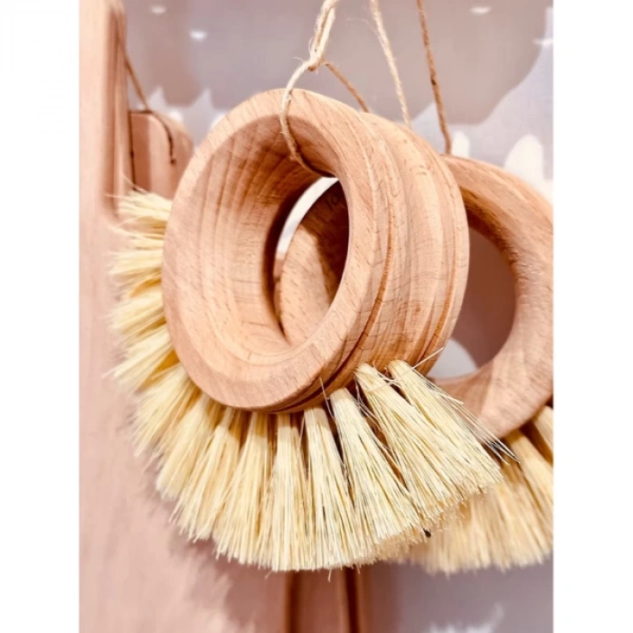 MDB Ahşap Sebze Meyve Yıkama Fırçası