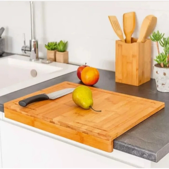 MDB Ahşap Tezgah Üstü Kesme Tahtası Küçük Boy