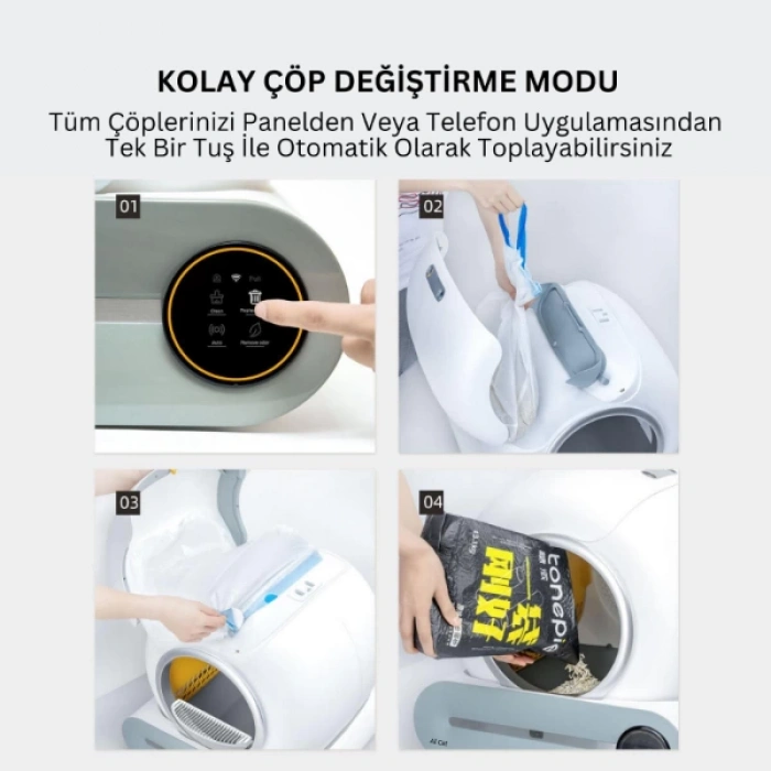 MDB Akıllı Otomatik Kedi Tuvaleti