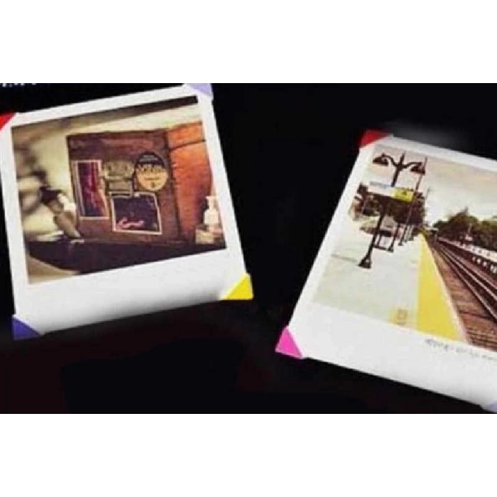 Albüm Ahşap Kapaklı Dikey Temalı Dekoratif Hediyelik