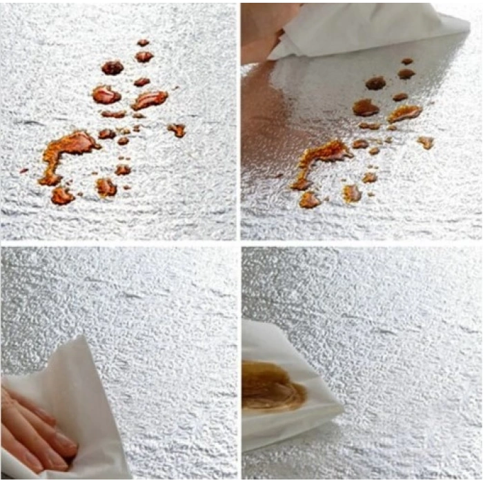 MDB Alüminyum Folyo Yapışkanlı Mutfak Koruyucu Folyo 2 Metre