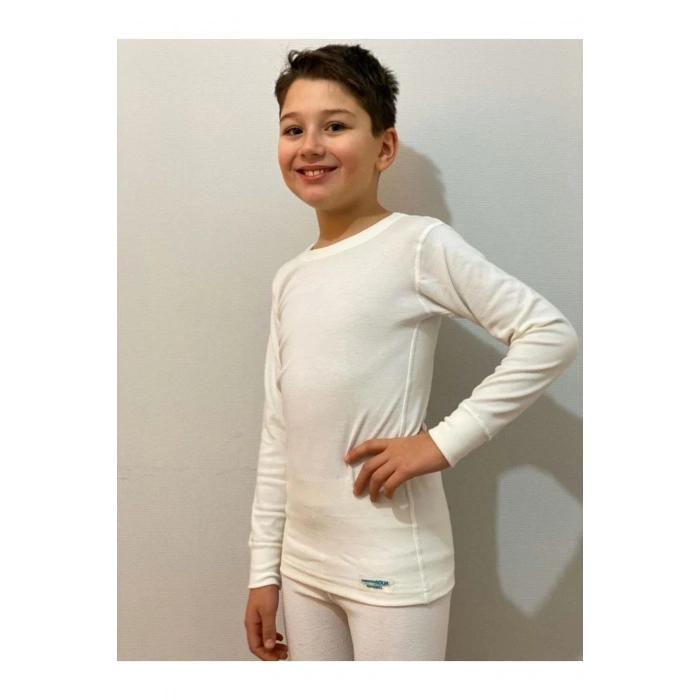 MDB Aqua CM2511 Termal Çocuk Uzun Kol Fanila