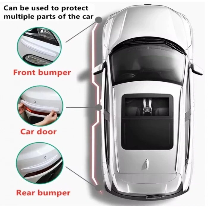 MDB Araba Tampon Koruyucu Karbon Desenli Siyah