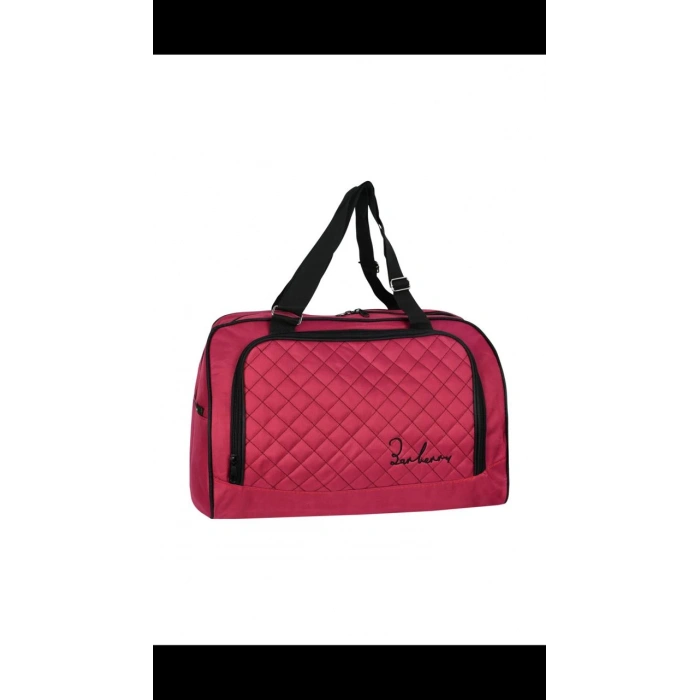 Askılıklı Spor El Valizi Büyük Boy Su Geçirmez El Çantası Kırmızı