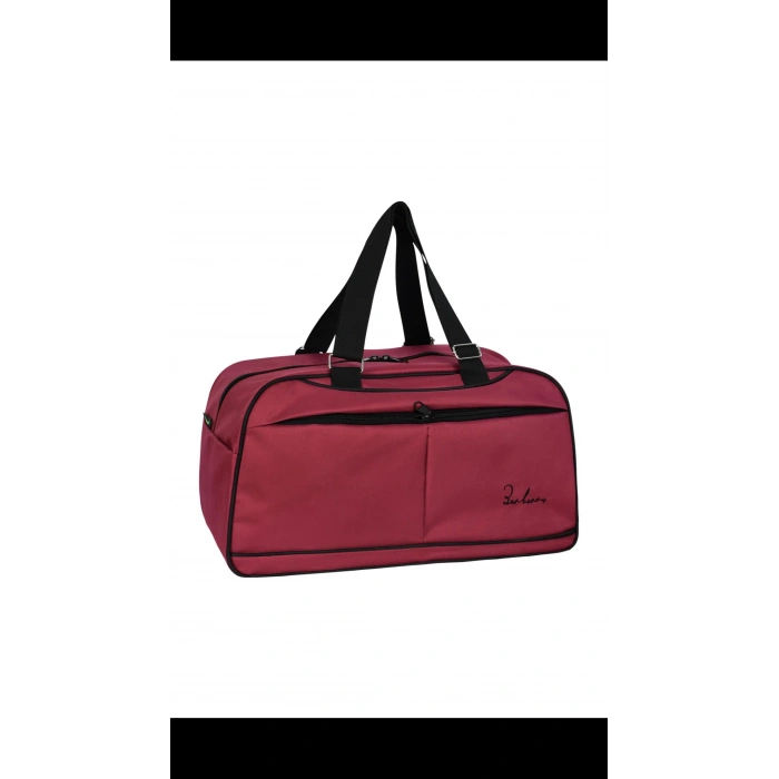 Askılıklı Spor El Valizi Büyük El Çantası Kırmızı