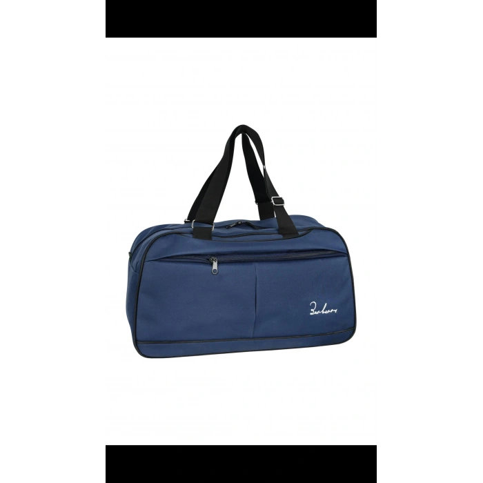 Askılıklı Spor El Valizi Büyük El Çantası Mavi