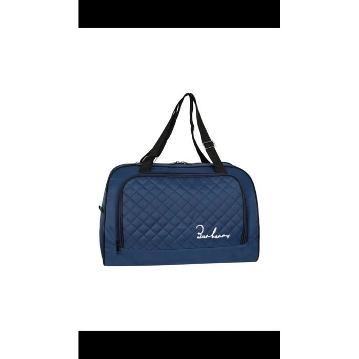 Askılıklı Spor El Valizi Orta Boy Su Geçirmez El Çantası Mavi