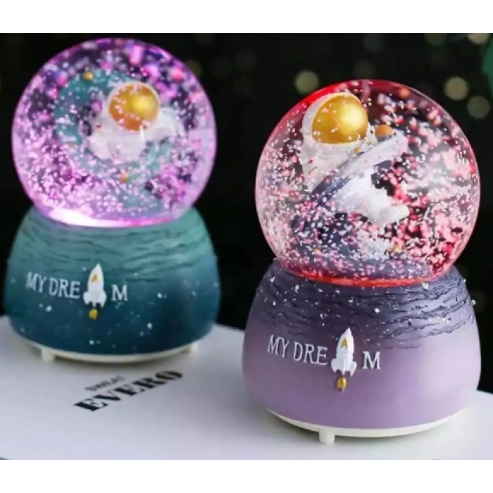 Astronot Kar Küresi Orta Boy