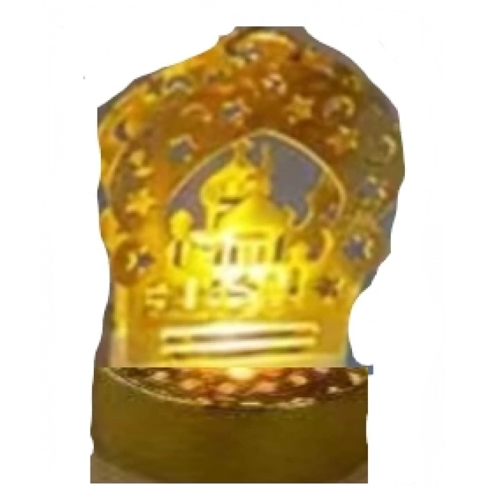 Ayaklı Led Işık Gold Renk Gün Işığı MZ6200-234