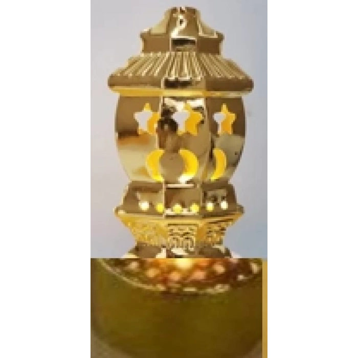 Ayaklı Led Işık Gold Renk Gün Işığı MZ6200-235