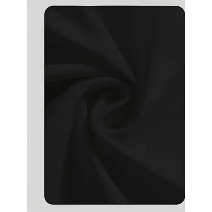 MDB Baskılı Oversize Bisiklet Yaka Tshirt  iyah