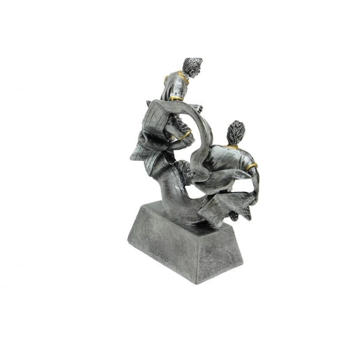 Biblo 2 Futbolcu Dekoratif Hediyelik